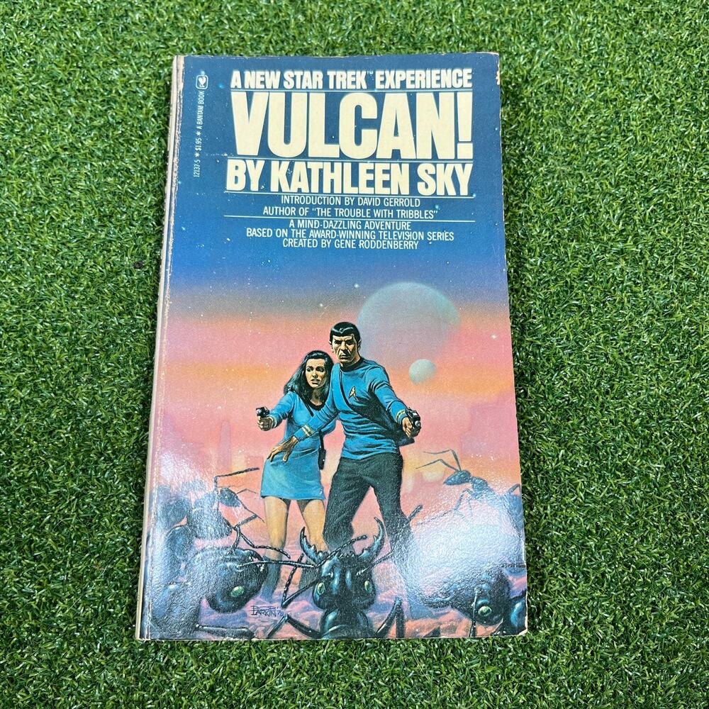 Star trek Vulcan! by Kathleen Sky Mass Market Bantam Paperback